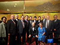海部俊樹元総理の叙勲を祝う会に出席2011年10月05日（水）