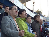2015年10月31日（土）東京六大学野球秋季早慶戦観戦応援