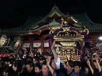 平成29年度神田祭で神輿宮入